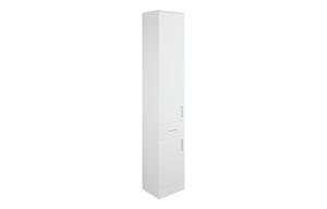 Tarassa 300mm 2 Door  1 Drawer Tall Unit - White Gloss